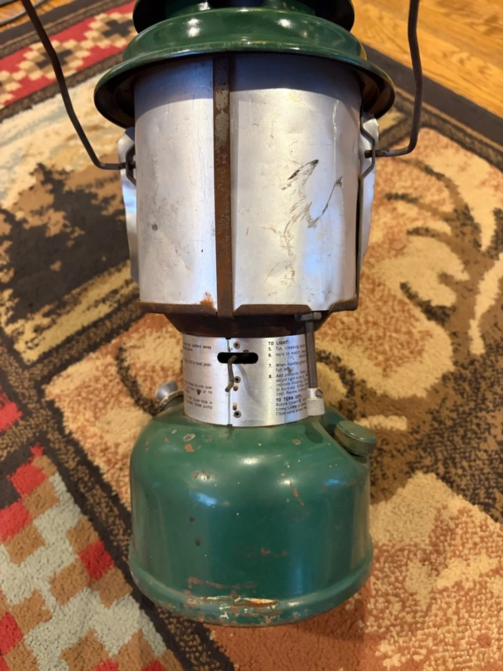 Vintage Coleman 220J lantern